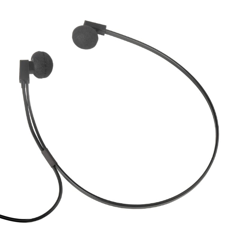 ECS Spectra USB Transcription Headset for PC with Volume Control, Under Chin Dictation Noise Cancelling Earphones | Stereo Voice Transcriber Wired Headphones, with Extra 5 Pair Ear Cushions - Image 3